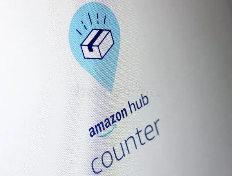 Amazon Hub Counter authorized location badge